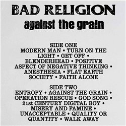 Bad Religion LP Against the grain vinyl LP