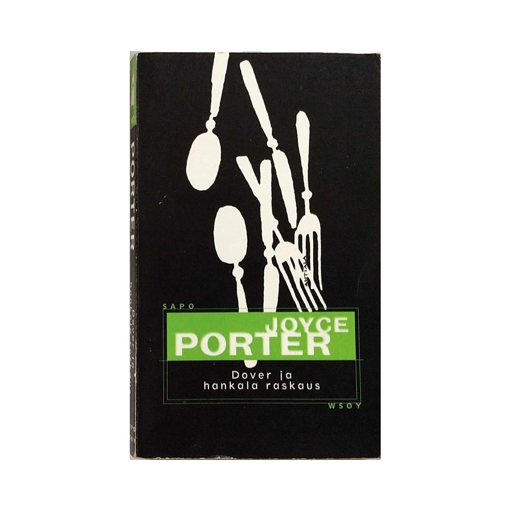 Dover ja hankala raskaus: Joyce Porter, SAPO 102  kansi VG+ sisäsivut EX Käytetty kirja