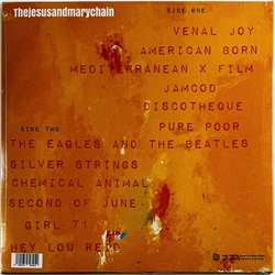 Jesus And Mary Chain LP Glasgow Eyes, blue vinyl vinyl LP