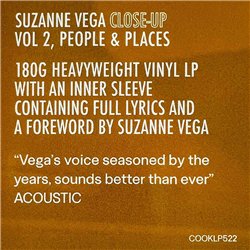 Vega Suzanne 2010 COOKLP522 Close-up Vol 2, people & places LP
