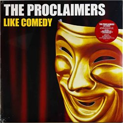 Proclaimers LP Like Comedy, gold vinyl vinyl LP