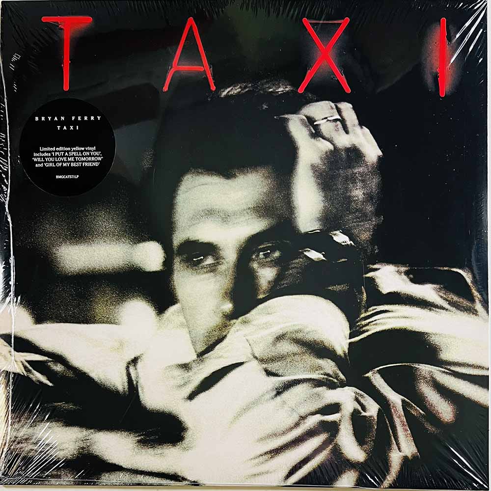 Ferry Bryan LP Taxi, yellow vinyl vinyl LP