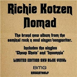 Kotzen Richie LP Nomad, blue vinyk vinyl LP