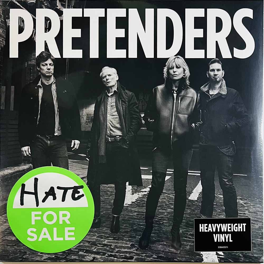 Pretenders LP Hate For Sale vinyl LP