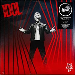 Idol Billy LP The Cage EP, red vinyl vinyl LP