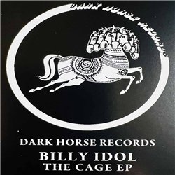 Idol Billy LP The Cage EP, red vinyl vinyl LP