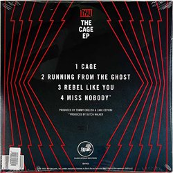 Idol Billy LP The Cage EP, red vinyl vinyl LP
