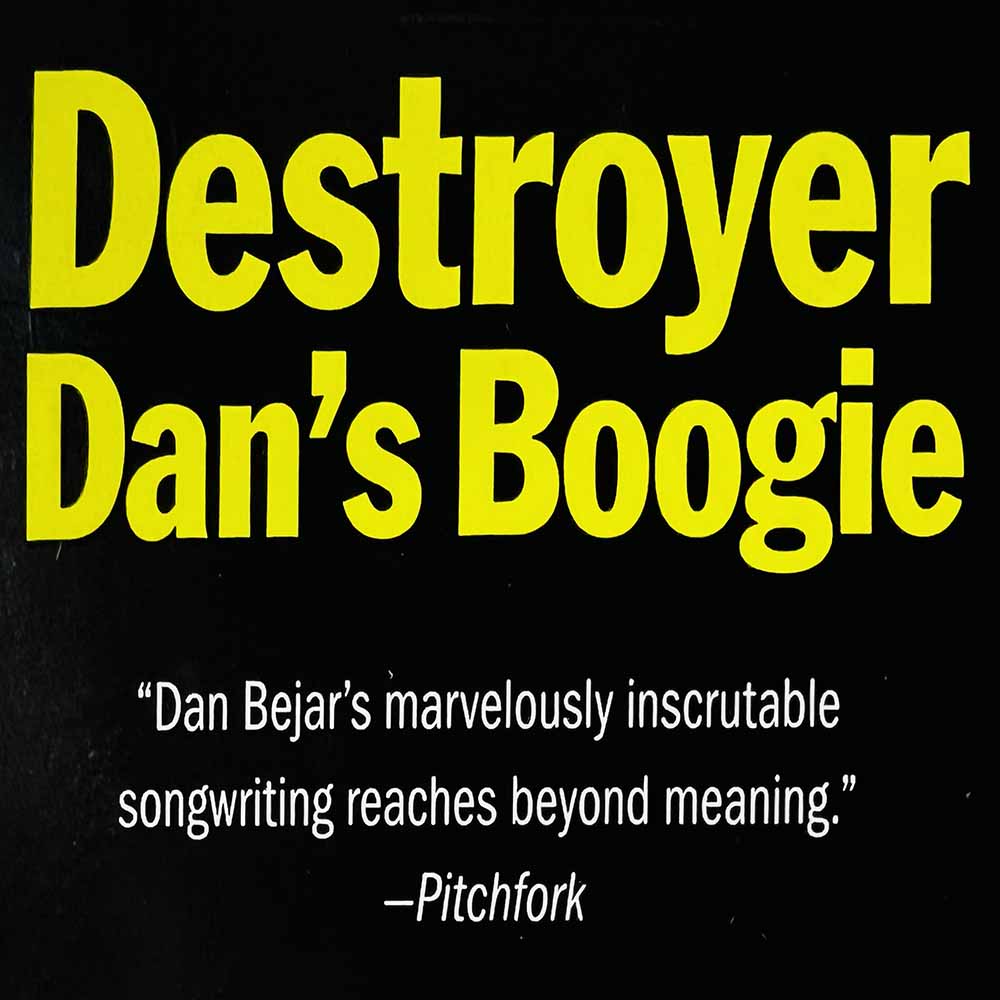 Destroyer LP Dan's Boogie vinyl LP