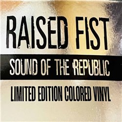 Raised Fist LP Sound of the republic, clear vinyl vinyl LP