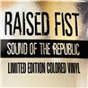 Raised Fist LP Sound of the republic, clear vinyl vinyl LP