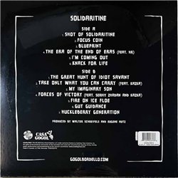 Gogol Bordello LP Solidaritine, blue vinyl vinyl LP