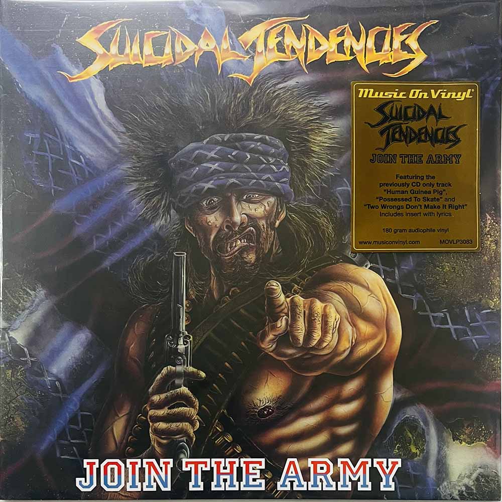 Suicidal Tendencies LP Join the army vinyl LP