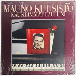 Kuusisto Mauno LP Kauneimmat lauluni  kansi EX- levy VG+ Käytetty LP
