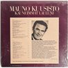 Kuusisto Mauno LP Kauneimmat lauluni  kansi EX- levy VG+ Käytetty LP