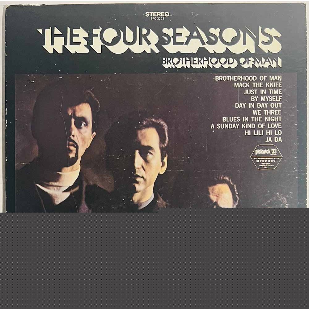 Four Seasons LP Brotherhood Of Man  kansi VG+ levy EX Käytetty LP