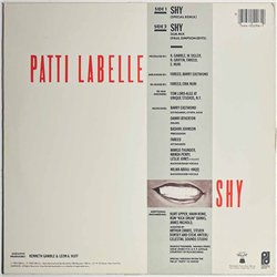 Labelle Patti LP Shy, 12-inch maxi remix  kansi VG+ levy EX- Käytetty LP