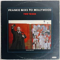 Frankie Goes To Hollywood LP Two Tribes annihilation 12 inch-maxi  kansi VG- levy VG+ Käytetty LP