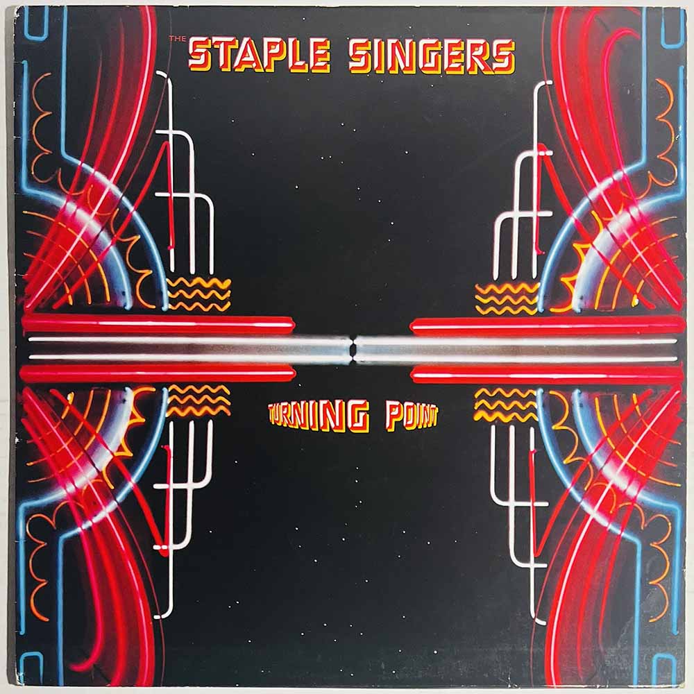 Staple Singers 1984 EPC 26212 Turning Poin Begagnat LP