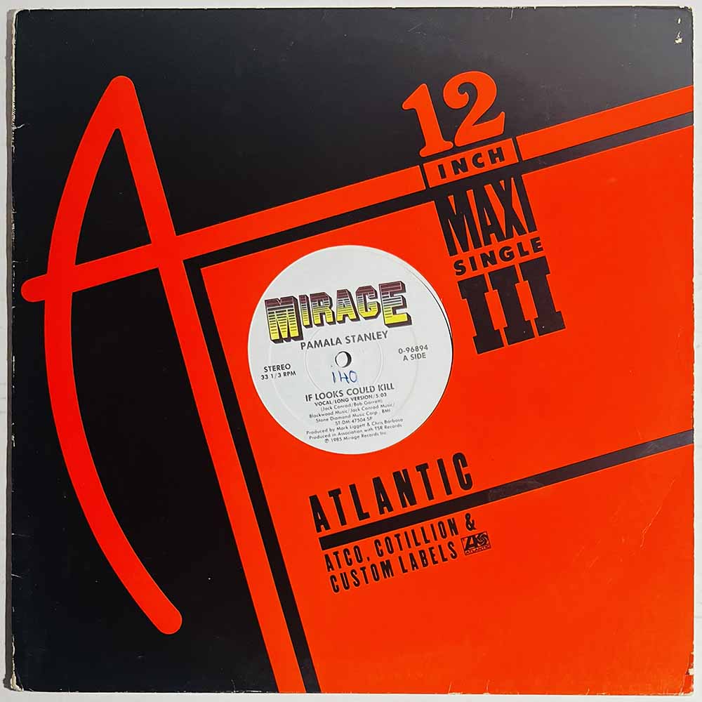Stanley Pamala LP If Looks Could Kill, 12-inch maxi  kansi VG- levy EX- Käytetty LP
