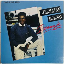 Jackson Jermaine LP Dynamite 12-inch maxi  kansi VG+ levy EX Käytetty LP