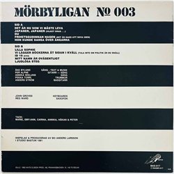 Mörbyligan LP No 003  kansi VG+ levy EX- Käytetty LP