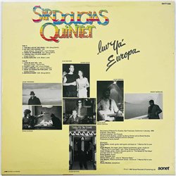 Sir Douglas Quintet LP Luv Ya' Europa  kansi VG levy EX Käytetty LP