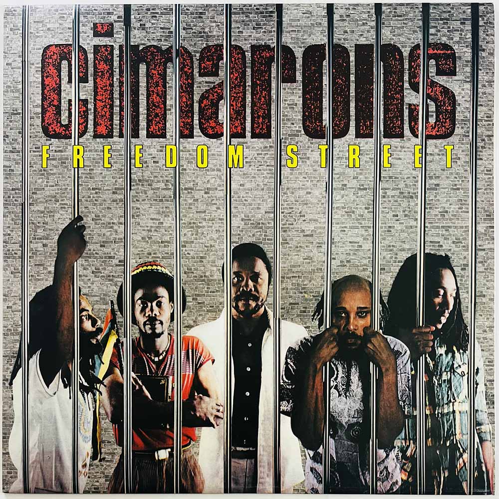 Cimarons LP Freedom Street  kansi EX levy EX Käytetty LP