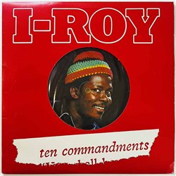 I-Roy LP Ten Commandments, kuva-LP  kansi VG levy EX- Käytetty LP