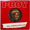 I-Roy LP Ten Commandments, kuva-LP  kansi VG levy EX- Käytetty LP