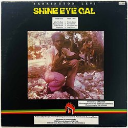 Levi Barrington LP Shine Eye Gal  kansi VG levy EX Käytetty LP