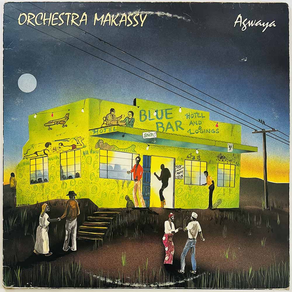 Orchestra Makassy LP Agwaya  kansi VG- levy VG Käytetty LP