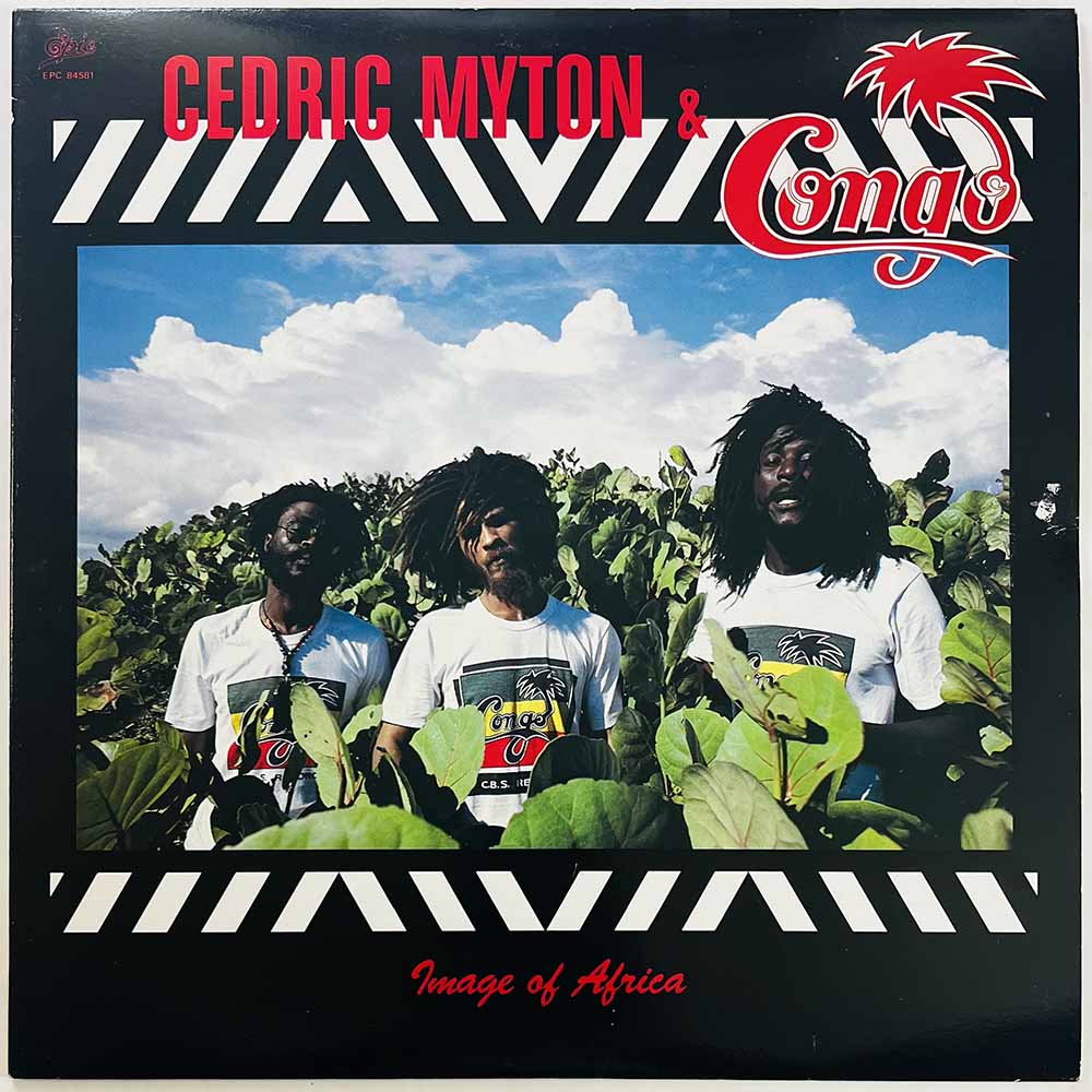 Cedric Myton & Congo LP Image Of Africa  kansi EX levy EX Käytetty LP
