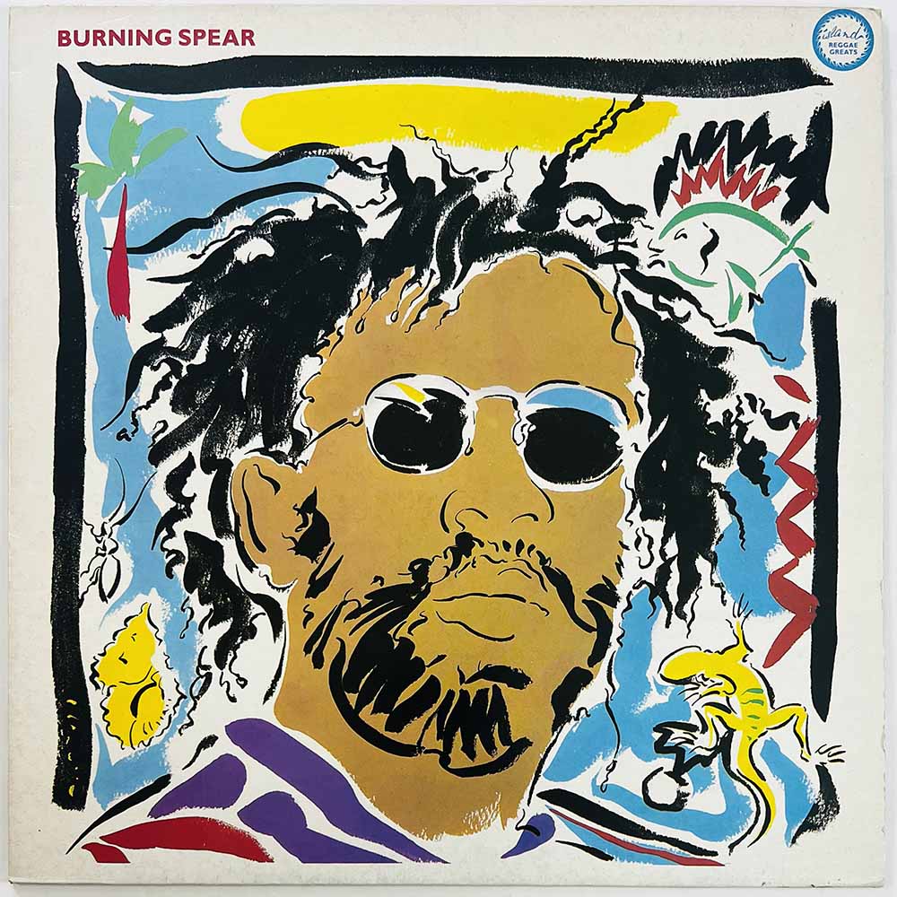 Burning Spear LP Reggae Greats  kansi VG+ levy EX Käytetty LP