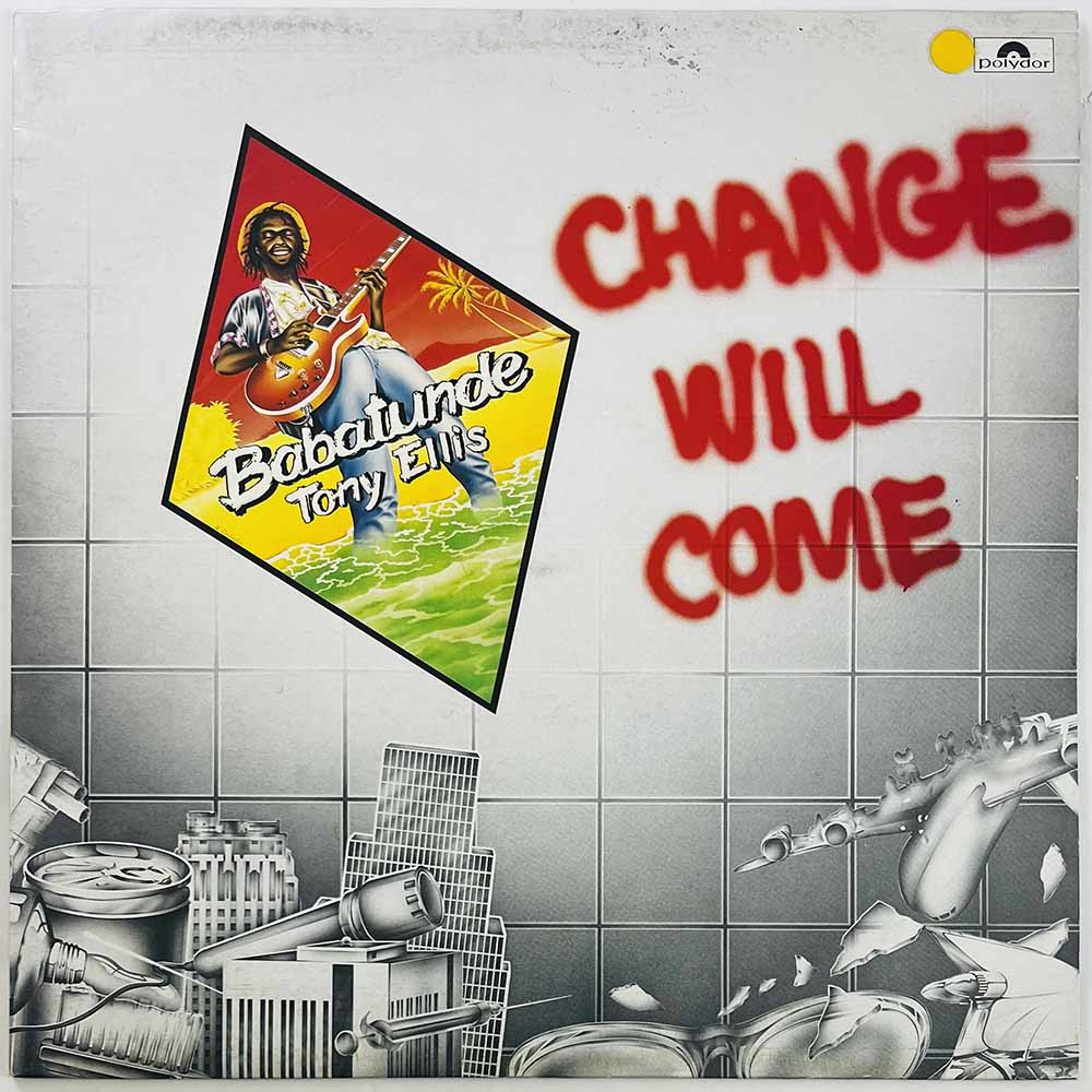 Babatunde Tony Ellis LP Change Will Come  kansi VG+ levy EX- Käytetty LP
