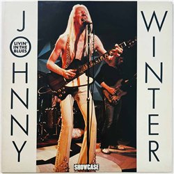 Winter Johnny LP Livin’ in the blues  kansi EX levy EX Käytetty LP