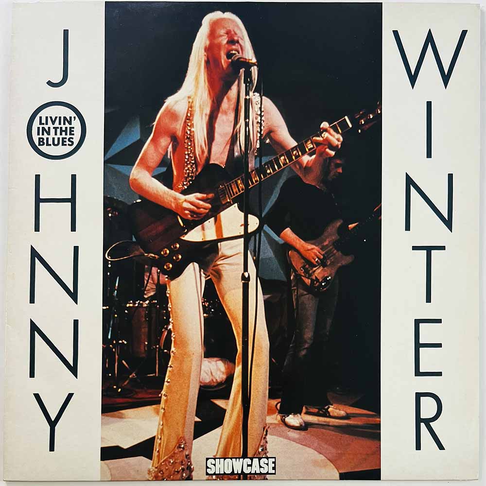 Winter Johnny LP Livin’ in the blues  kansi EX levy EX Käytetty LP