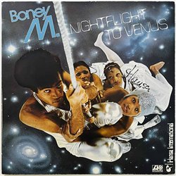 Boney M LP Nightflight To Venus  kansi VG+ levy EX Käytetty LP