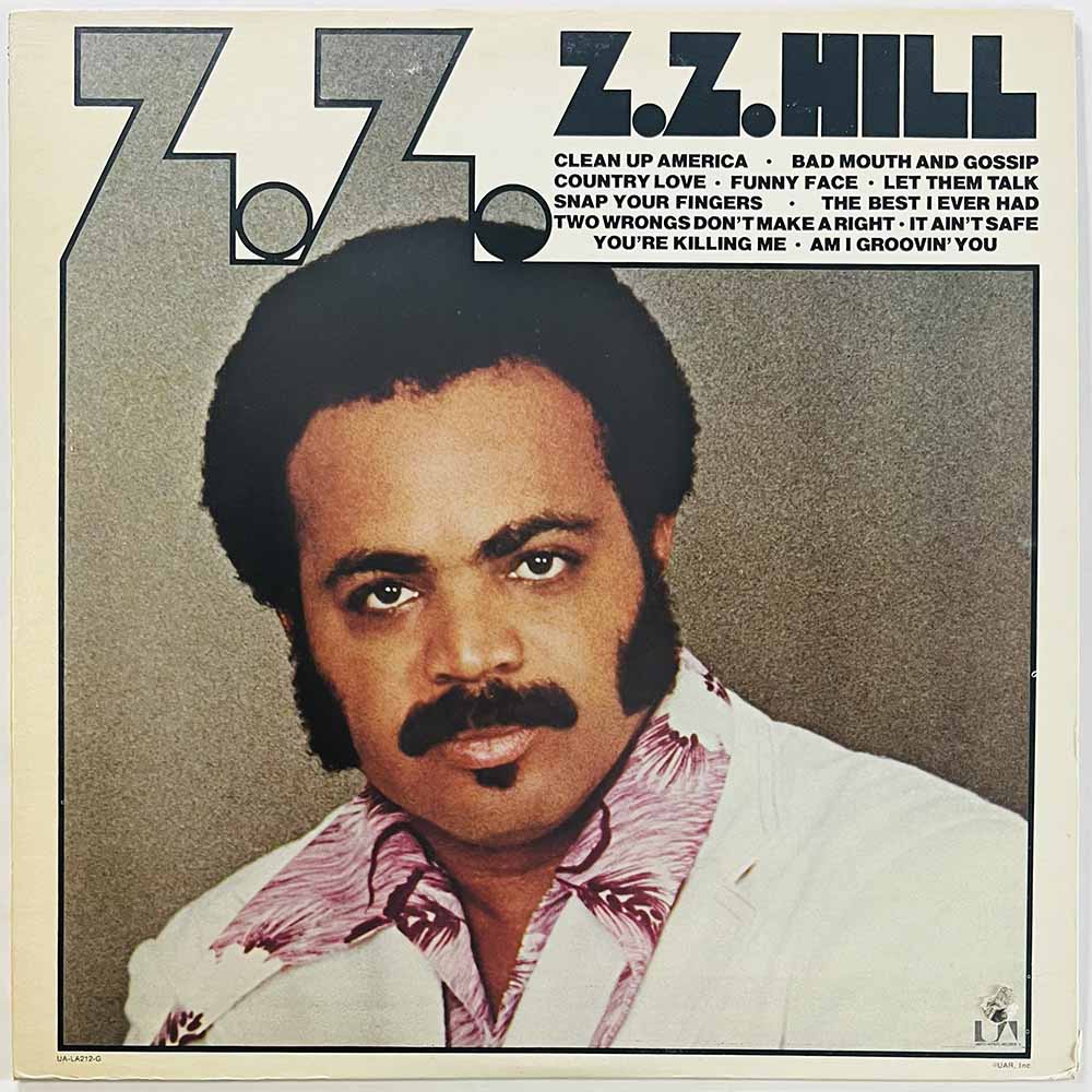 Hill Z.Z. LP Z.Z.  kansi EX levy EX Käytetty LP