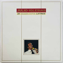 Iglesias Julio LP 28 grandes exitos Latinos 2LP  kansi EX levy EX Käytetty LP
