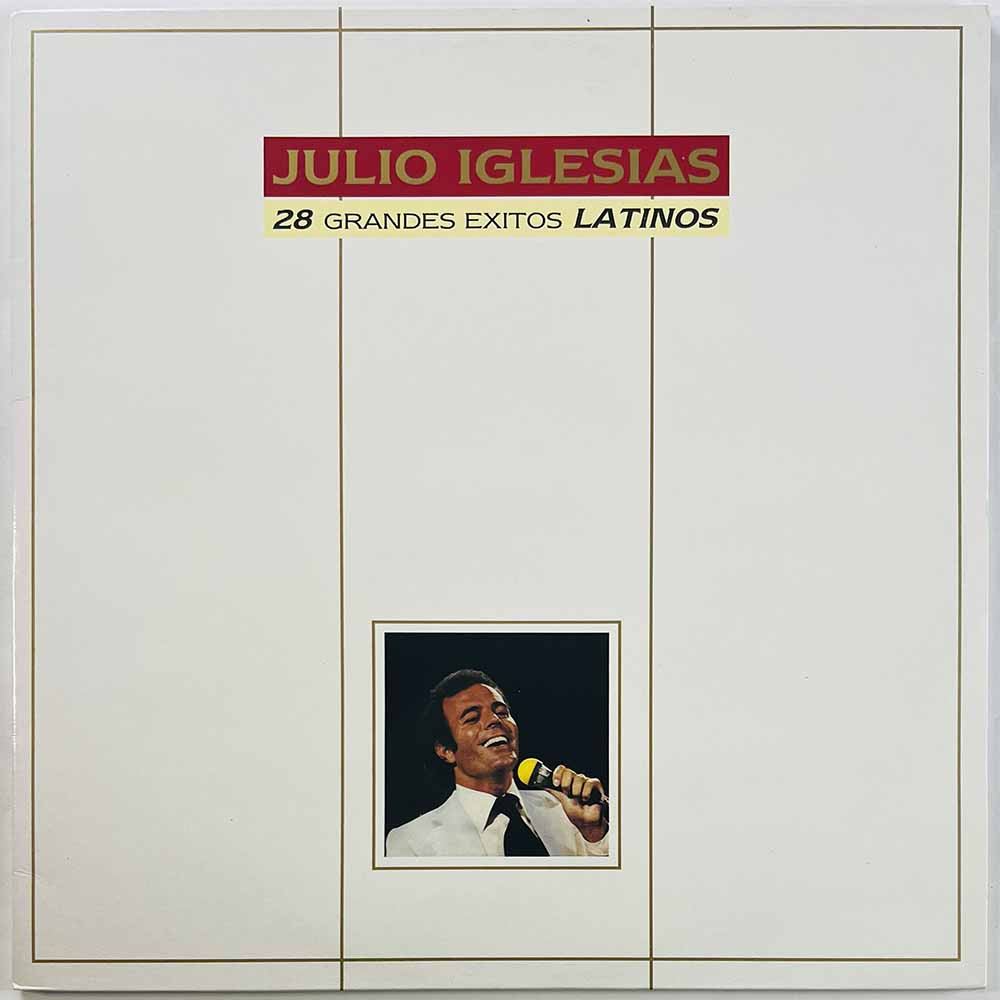 Iglesias Julio LP 28 grandes exitos Latinos 2LP  kansi EX levy EX Käytetty LP