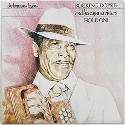 Rocking Dopsie and his Cajun Twisters LP Hold On!  kansi EX levy EX Käytetty LP