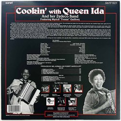 Queen Ida and her Zydeco Band LP Cookin' With Queen Ida and her Zydeco Band  kansi EX levy EX Käytetty LP