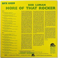 Luman Bob LP More of that rocker  kansi EX- levy EX Käytetty LP