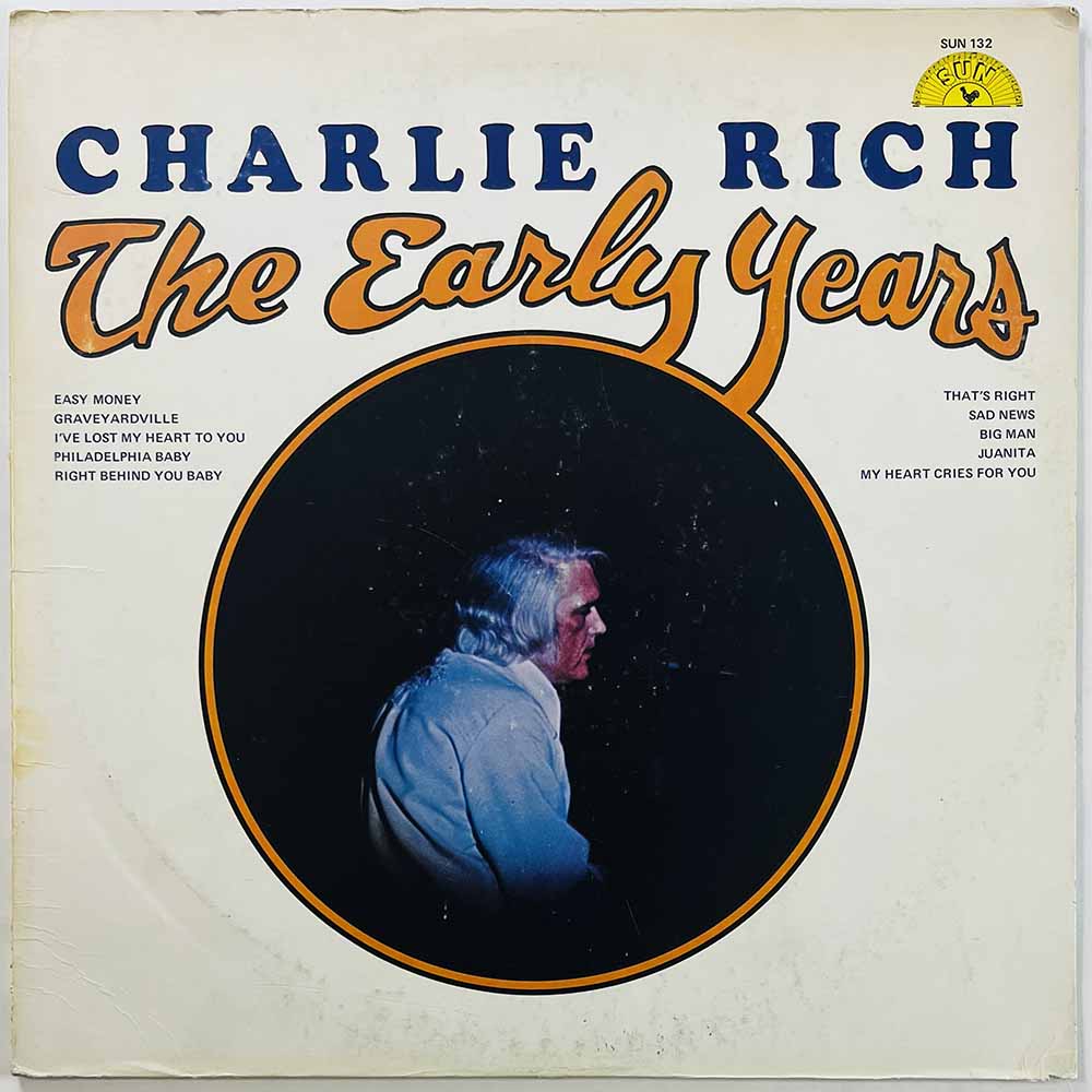 Rich Charlie LP The Early Years  kansi VG- levy VG+ Käytetty LP