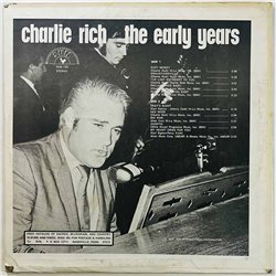 Rich Charlie LP The Early Years  kansi VG- levy VG+ Käytetty LP
