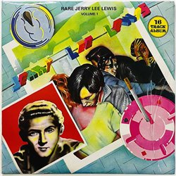 Lewis Jerry Lee LP Rare Jerry Le Lewis volume 1  kansi EX- levy EX Käytetty LP