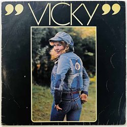 Rosti Virve LP Vicky  kansi VG- levy VG Käytetty LP