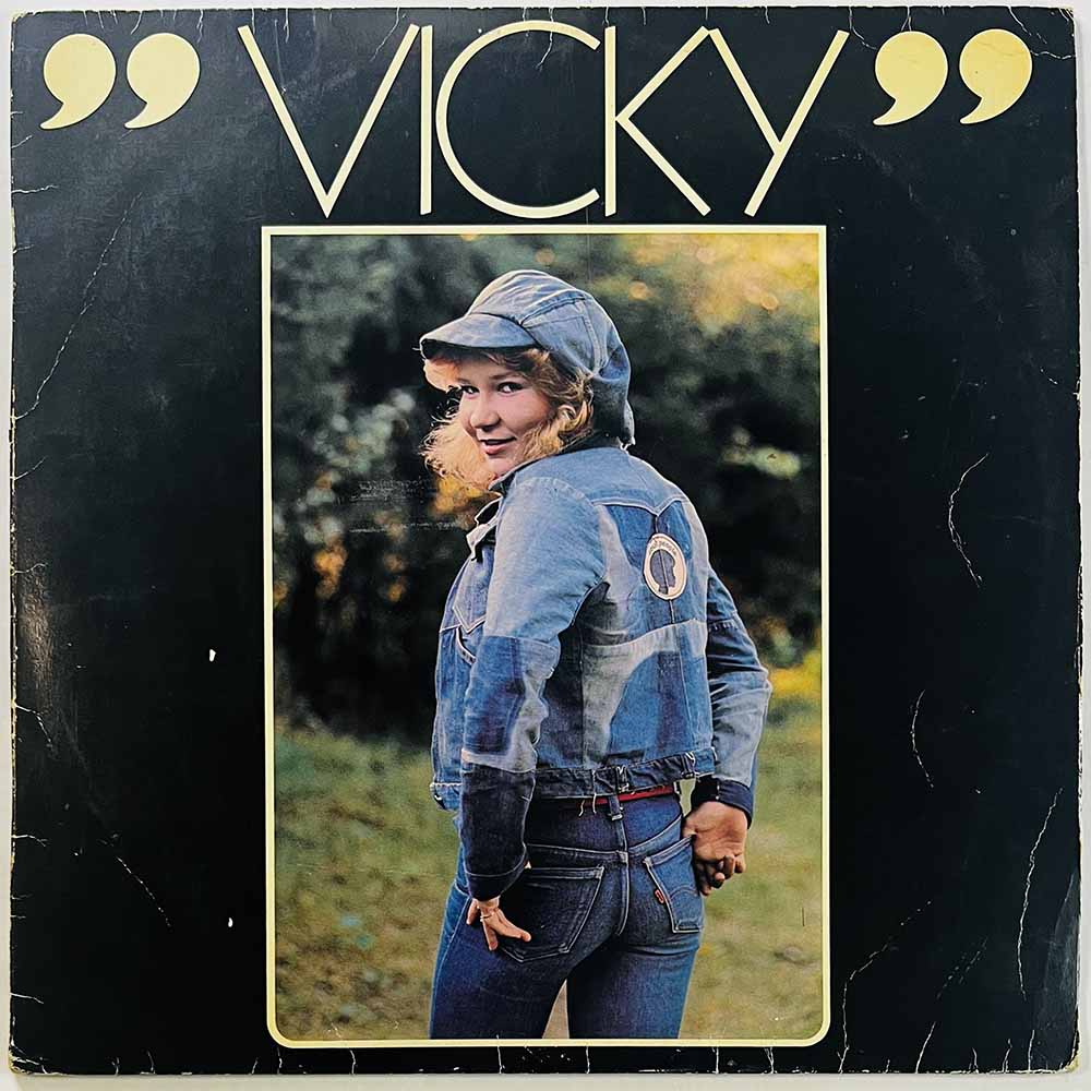 Rosti Virve LP Vicky  kansi VG- levy VG Käytetty LP