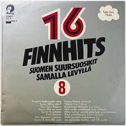 Juhamatti, Pepe Willberg, Eini, Hector LP Finnhits 8  kansi VG levy VG Käytetty LP