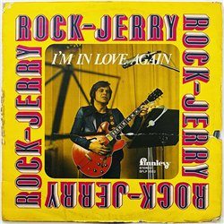 Rock-Jerry LP I’m in love again  kansi F levy VG Käytetty LP